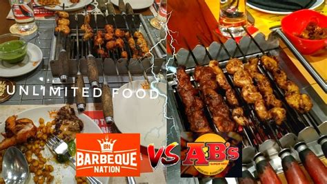 Barbeque Nation Vs Absolute Barbecues Which One Is Best Youtube