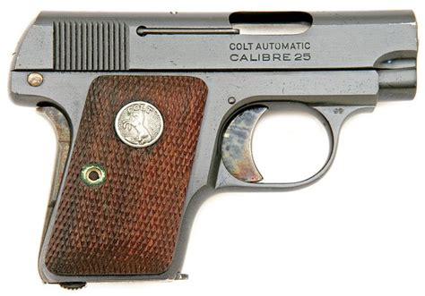 Sold Price Colt Model 1908 Vest Pocket Semi Auto Hammerless Pistol
