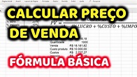Fórmula Para Calcular Preço de Venda PASSO a PASSO Fácil e Rápido - YouTube