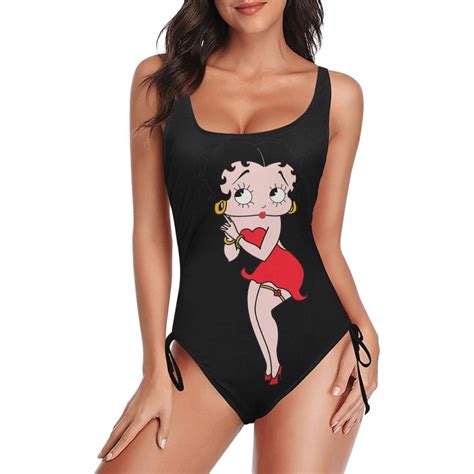 Betty Boop One Piece Swimsuit Etsy