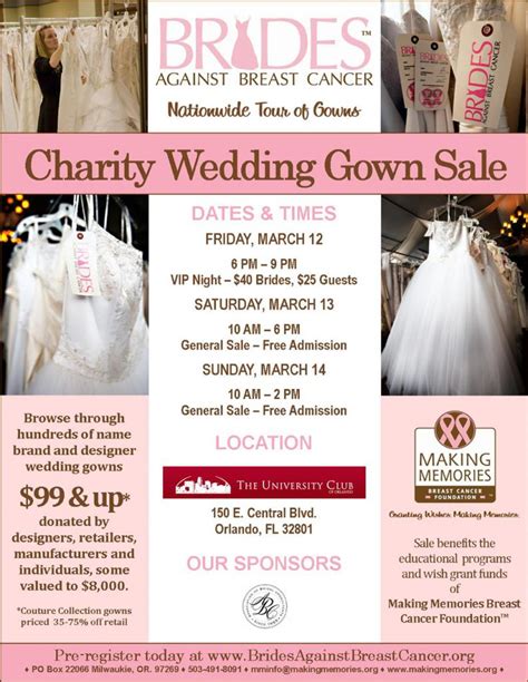 Brides Against Breast Cancer Orlando Tour Alce Events Blog