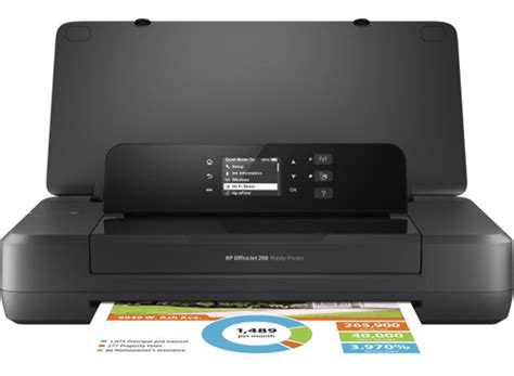 1. Cara Download Driver HP Officejet 200 Mobile Printer