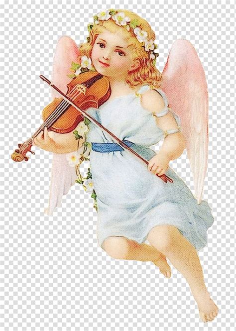 Angel Cupid Violist Musical Instrument Violinist Transparent Background