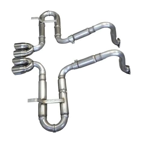 Corvette 25 Cat Back Chambered Exhaust Touring Edition 1997 2004