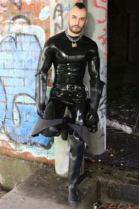 Leather Gear Leather Pants Mode Latex Latex Men Gay Outfit Punk