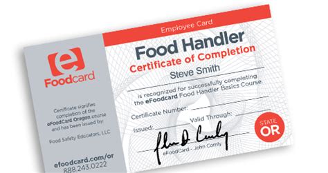 Oregon food handlers manual date: Oregon Food Handlers Card - $9.00 Online | eFoodcard