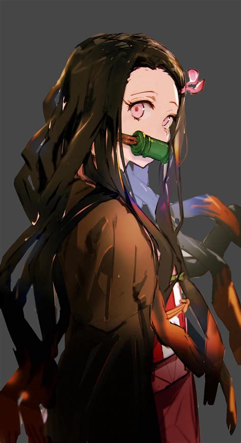 Nezuko Anime K Mobile Wallpapers Wallpaper Cave Images And Photos Finder