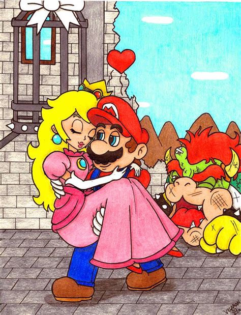 Remake Saved By My Sweet Hero By Villaman89 On Deviantart Super Mario Art Super Mario Mario