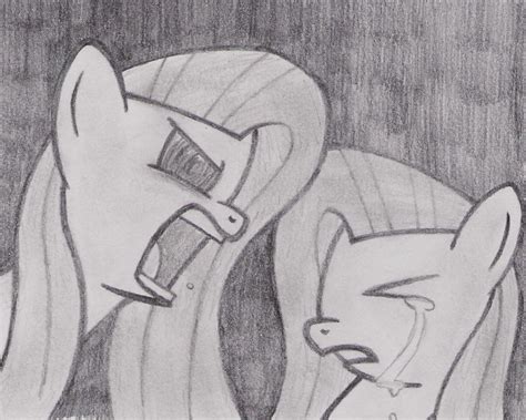 897038 safe artist seabastian character fluttershy crying duality flutterrage greatest