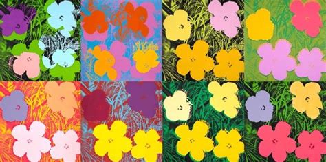 Andy Warhol Pop Art American Serie Flowers 64 73 1970 Andy