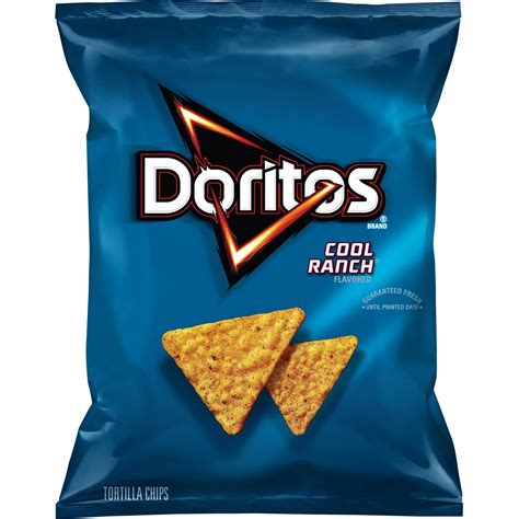 Doritos Cool Ranch Flavored Tortilla Chips 275 Oz Bag