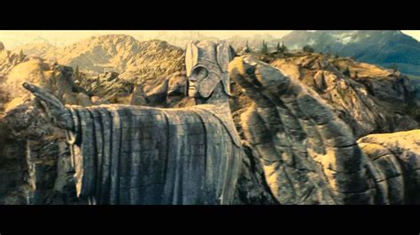 Lotr The Fellowship Of The Ring The Argonath Youtube