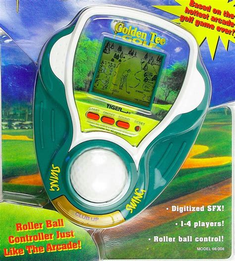Golf Game New Factory Sealed Tiger Golden Tee Electronic Hand Held Lcd