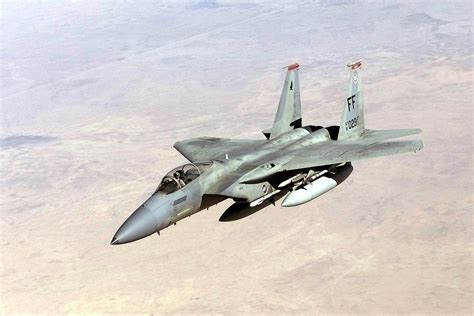A Us Air Force Usaf F 15 Eagle Aircraft From The 1st Fighter Wing