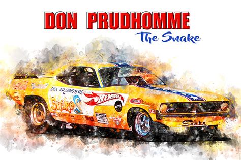 Don Prudhommesnake Painting By Theodor Decker Fine Art America
