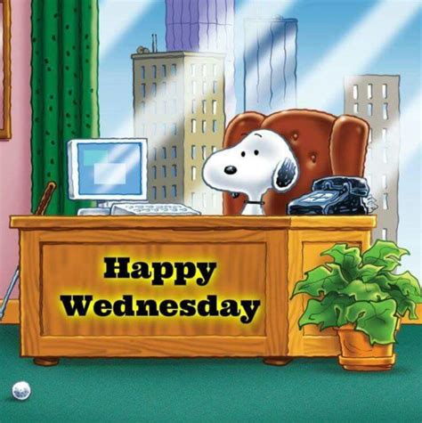 Happy Wednesday -- Snoopy :: Wednesday :: MyNiceProfile.com