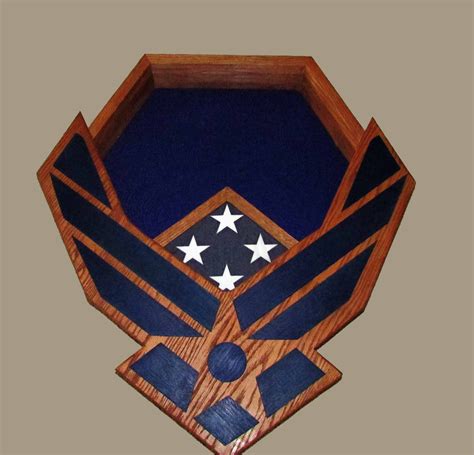 How To Build Your Own Air Force Shadow Box Diy Military Shadow Box