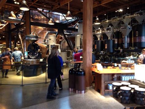 The usual meals in england are breakfast, lunch, tea and dinner. They roast here! This is the largest Starbucks...EVER! It ...