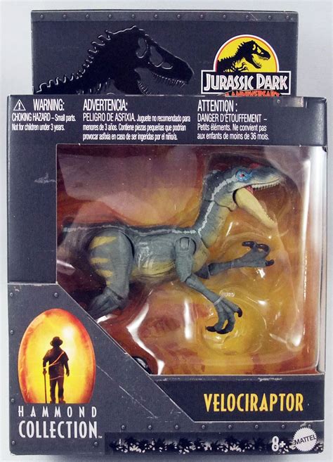 Jurassic Park Mattel Hammond Collection Velociraptor