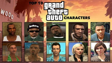 Top 10 Grand Theft Auto Characters By Nikki1975 On Deviantart