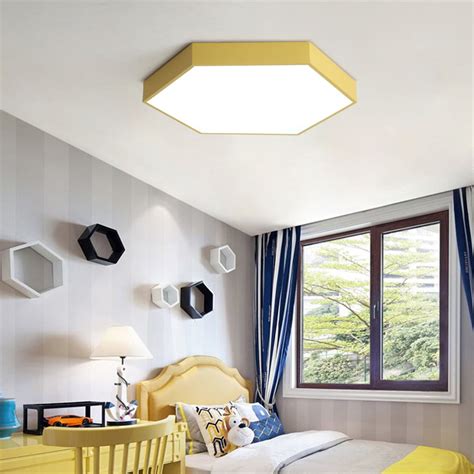 Modern Ultrathin Led Ceiling Mount Pendant Home Room Decor Fixtures New