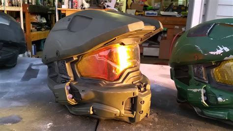 Custom Halo 5 Master Chief Helmets Youtube