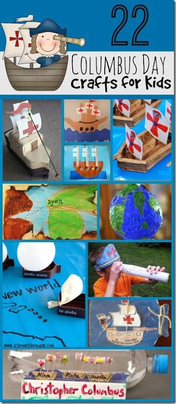 22 Columbus Day Crafts For Kids