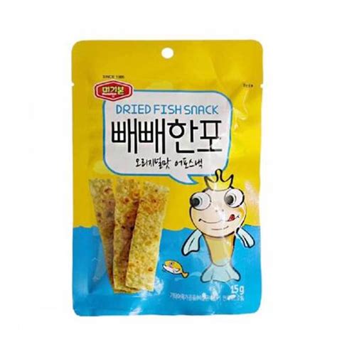 Dried Fish Snack 15g A JIATTIC 아지아틱 Previously Vision Mart