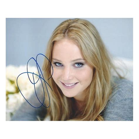Jennifer Lawrence Autograph