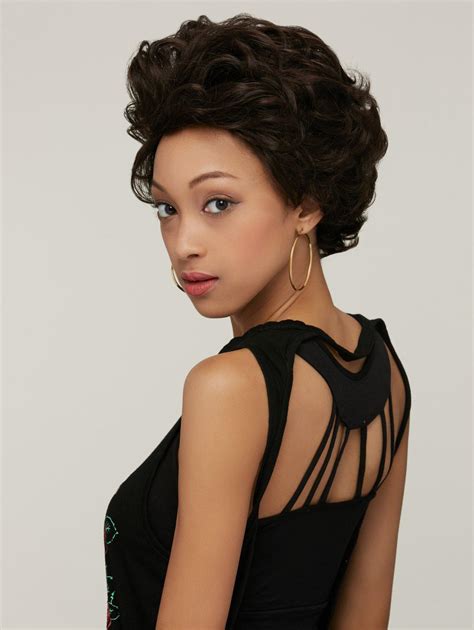 74 Off Handsome Short Fluffy Curly Synthetic Wig Rosegal