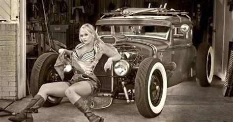 Rat Rod Pin Up Nude Pin Up Pin Up Girls With Rides Pinterest Rats And Ford