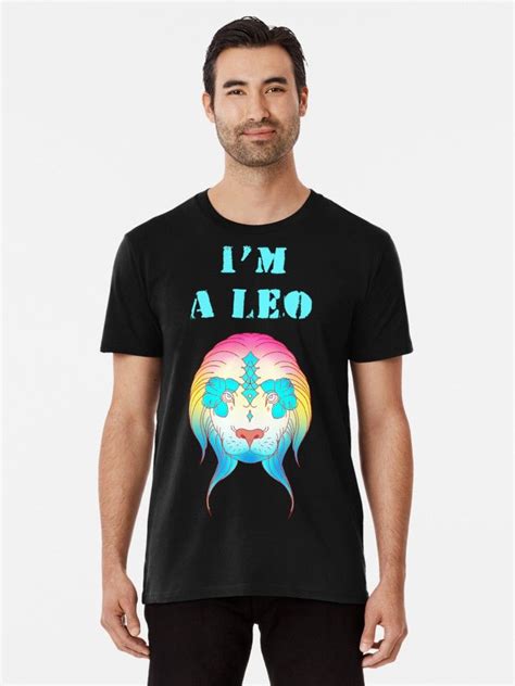Im A Leo Artistic Zodiac Lion Head Astrology Essential T Shirt By