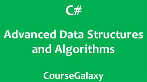 Advanced Data Structures And Algorithms In C Youtube