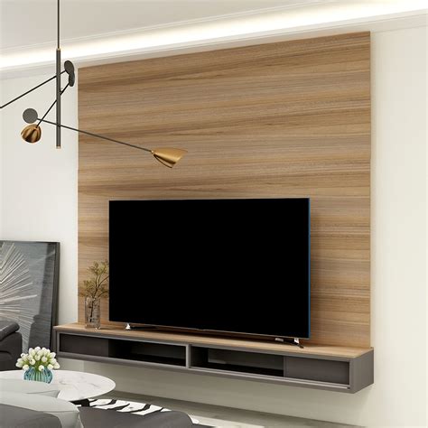 Calis Mix And Match Tv Wall Cabinet With Multiple Wall Panels W2400 X