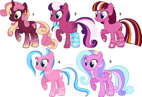 Point Mlpfim Pony Adoptables Closed By Colossalstinker On Deviantart