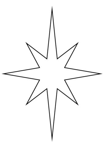 Christmas star coloring pages welcome to seasonchristmas web site! Christmas Star coloring page | Free Printable Coloring Pages