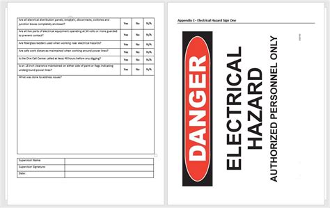 Templates Electrical Safety Program Electrical Safety Management Systems