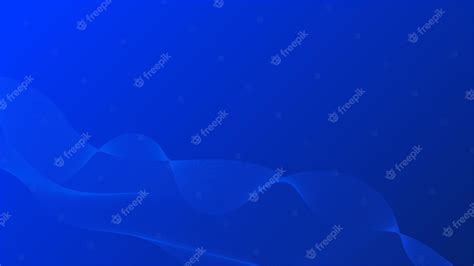 Premium Vector Abstract Line Wave With Lighting Effect On Blue