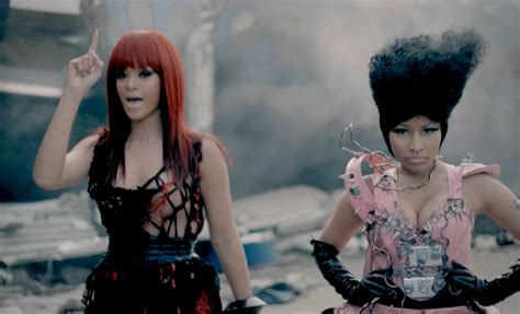 Nicki Minajs Fly Video Ft Rihanna Essence