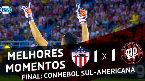 Junior de barranquilla comunica que sus jugadores y cuerpo técnico no se contagiaron de coronavirus al venir a ecuador. Junior Barranquilla 1x1 Atlético Paranaense | MELHORES ...
