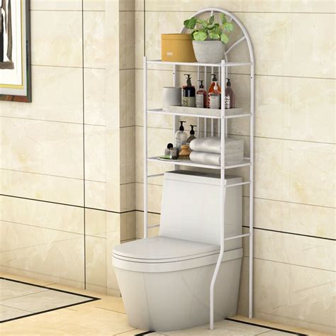 Exquisite Goods Online Purchase 3tier 24 Cabinet Over Toilet Bathroom