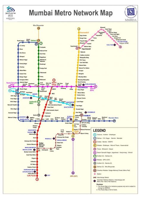 Mumbai Metro Trains 2023 Routes And Lines