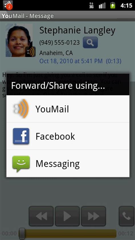 Youmail For Android Updated With One Click Greetings And Number Search