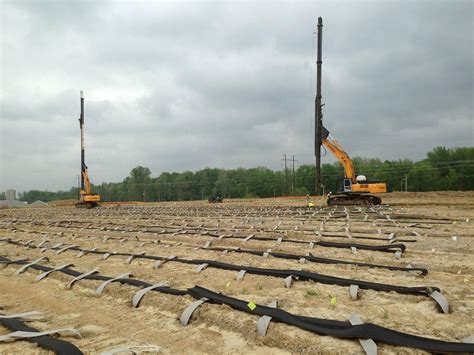 Installs Prefabricated Vertical Drains PVD Installation Sunzo China