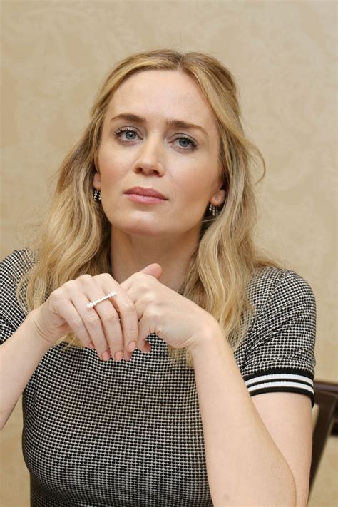 Emily Blunt A Quiet Place Press Conference In Austin