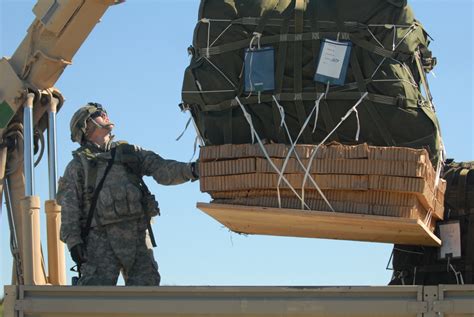 210th Bsb Soldiers Conduct Cargo Air Drop Training Article The