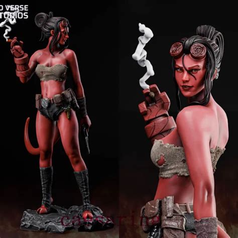 Hellgirl 3d Printing Figure Unpainted Model Gk Blank Kit Sculpture New