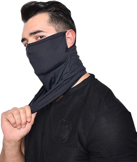 Sun UV Protection Face Mask Neck Gaiter Windproof Scarf Sunscreen Breathable Bandana For Sport