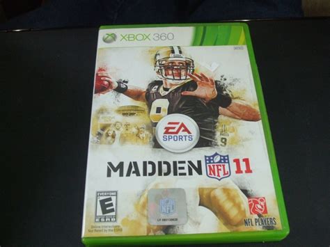 Madden Nfl 11 Microsoft Xbox 360 2010 Complete 014633193572 On