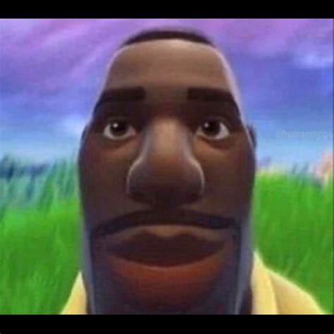Fortnite Meme Face Black